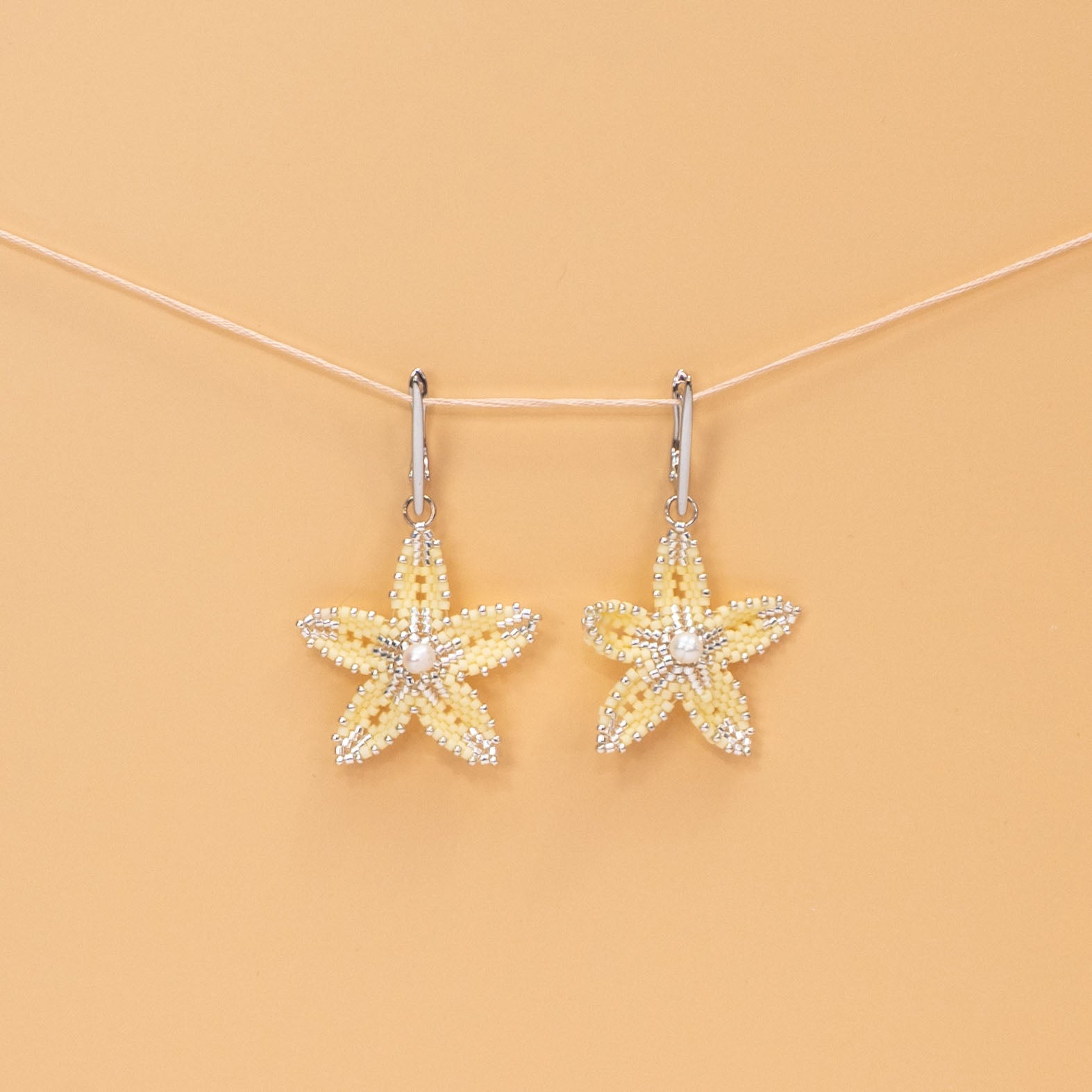 Butter Bloom Earrings - Sculptural Floral with Freshwater Pearl