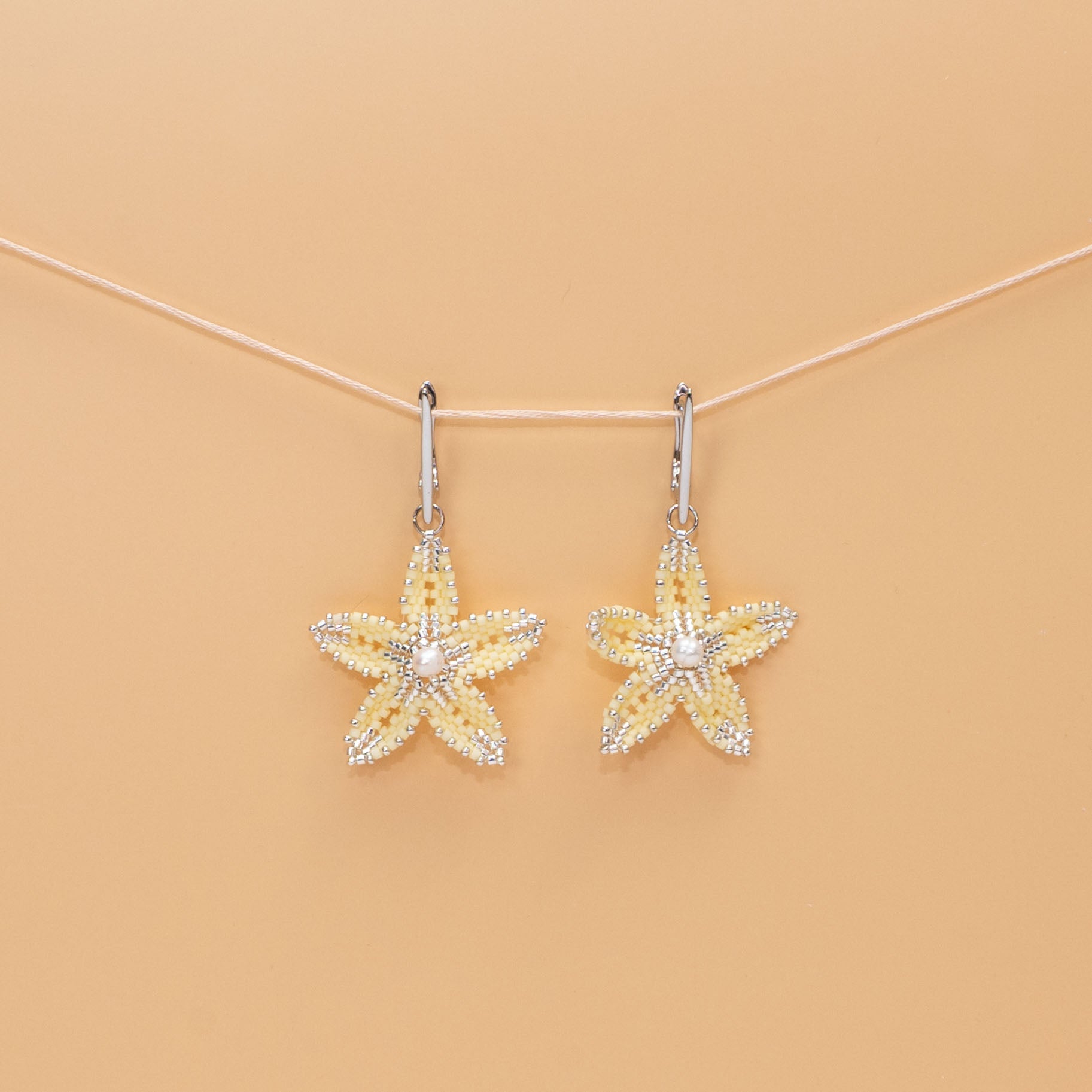Butter Bloom Earrings - Sculptural Floral with Freshwater Pearl